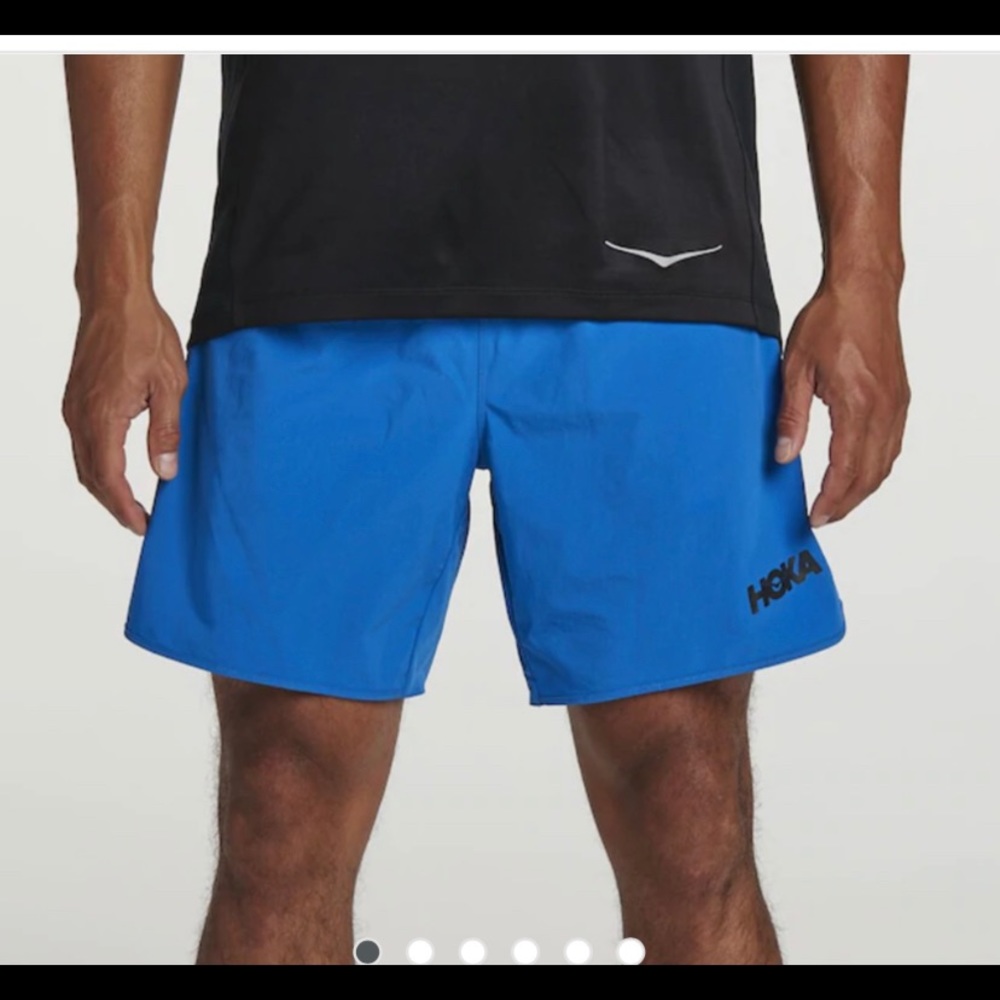 NWT Hoka One One men’s performance woven 7” short